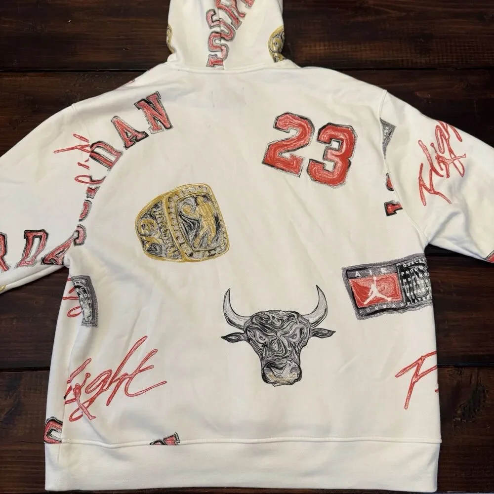 Air Jordan Brooklyn AOP Pullover Hoodie
